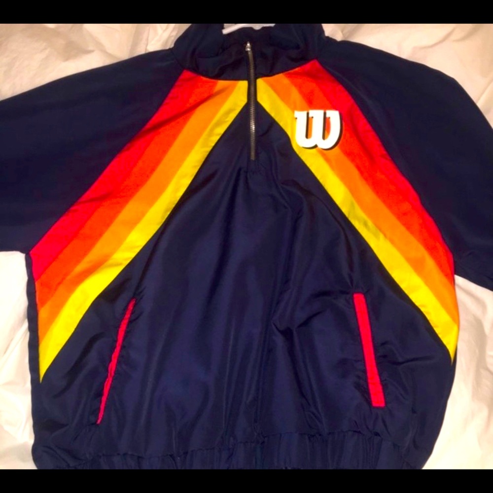 Vintage XL Wilson track jacket
